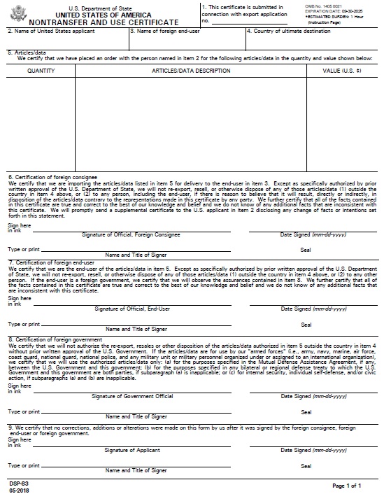 Federal Form